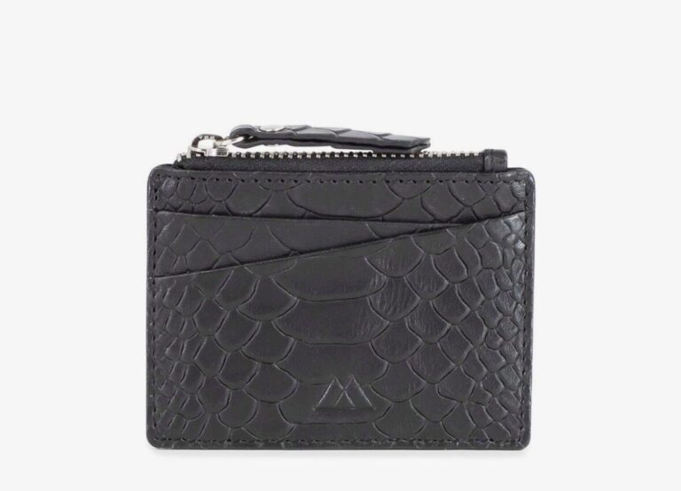 Sort pung / kortholder