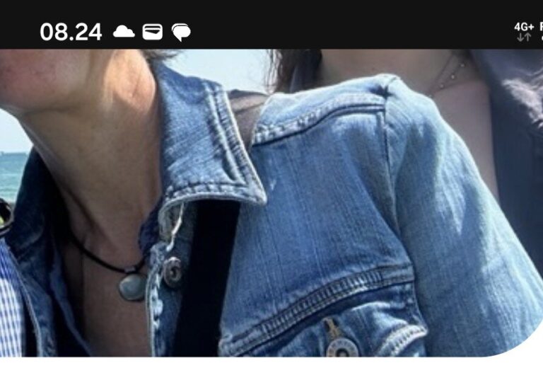 Dame denim jakke